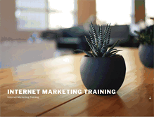 Tablet Screenshot of internetmarketingtraining.info